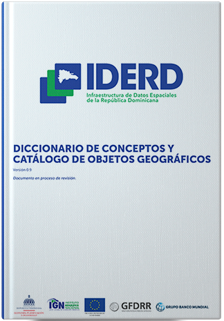 Portada: Diccionario de Conceptos y Catálogo de Objetos Geográficos
