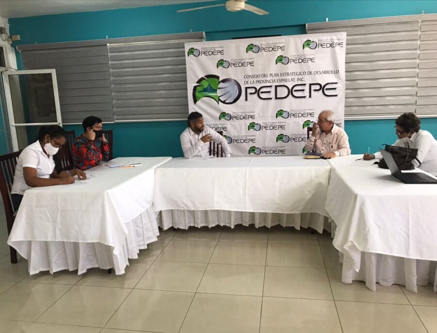 Instituto Geográfico Nacional José Joaquín Hungría Morel (IGN-JJHM) sostiene reunión con directivos del Plan Estratégico de Desarrollo de la Provincia Espaillat (PEDEPE)
