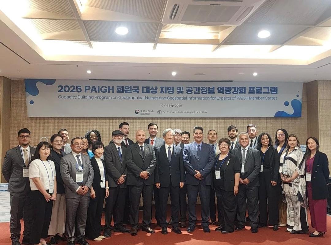 República Dominicana participa en taller internacional sobre Nombres Geográficos e Información Geoespacial en Corea del Sur